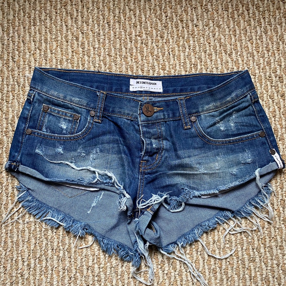 One Teaspoon Denim Shorts